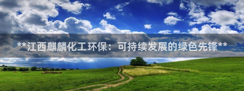 亿万先生网页版：**江西麒麟化工环保：可持续发展的绿色先锋**