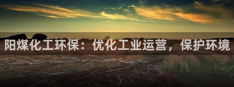 亿万先生换网址了吗知乎：阳煤化工环保：优化工业运营，保护环境
