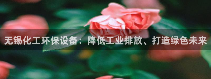 亿万先生mr01官网 - 亿万先生手机版入：无锡化工环保设备：降低工业排放、打造绿色未来