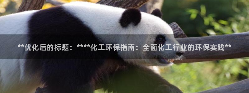 亿万先生客户端官网登录不上：**优化后的标题：****化工环保指南：全面化工行业的环保实践**