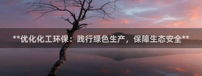 mr003亿万先生：**优化化工环保：践行绿色生产，保障生态安全**