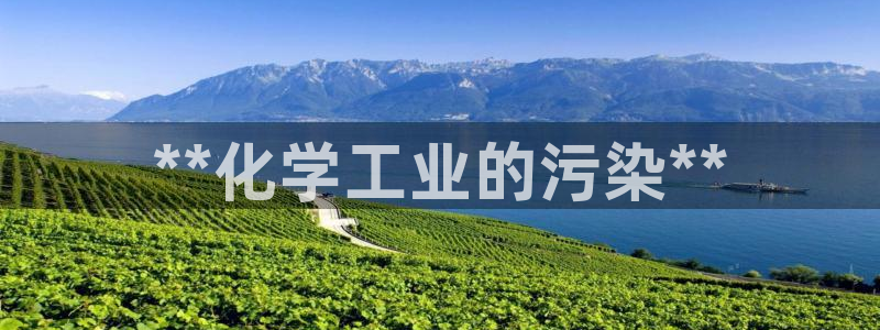 亿万先生充电桩：**化学工业的污染**
