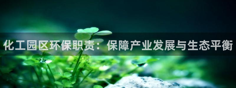 亿万app：化工园区环保职责：保障产业发展与生态平衡