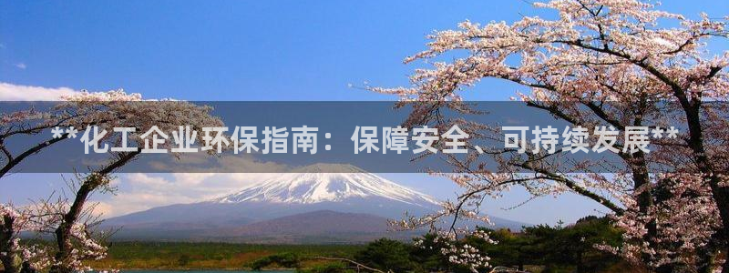 亿万先生网页在线客服：**化工企业环保指南：保障安全、可持续发展**