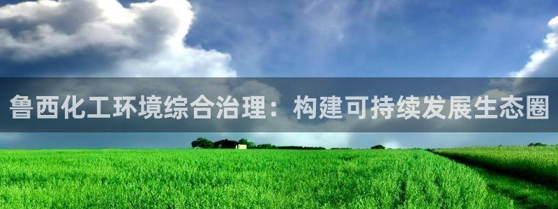亿万先生合并：鲁西化工环境综合治理：构建可持续发展生态圈