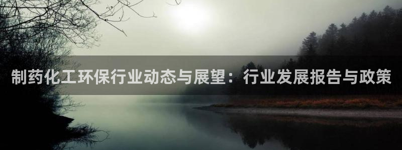亿万先生网址改了吗：制药化工环保行业动态与展望：行业发展报告与政策