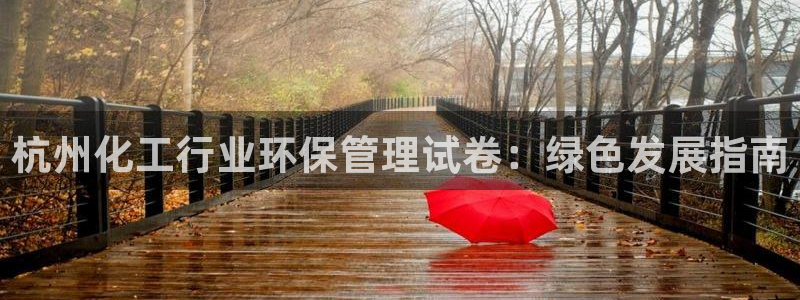 亿万同人字幕组的个人主页：杭州化工行业环保管理试卷：绿色发展指南