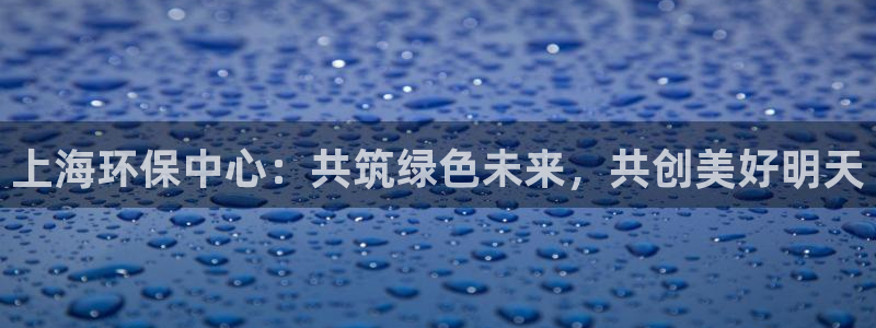 mr07亿万先生：上海环保中心：共筑绿色未来，共创美好明天