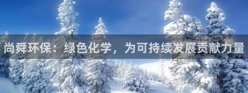 官方网站下载亿万人生：尚舜环保：绿色化学，为可持续发展贡献力量